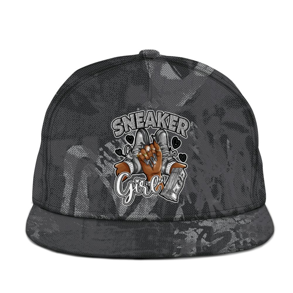 Snapback To Match White Thunder 4s - Sneakerz Girlz Heart Grunge Graphic