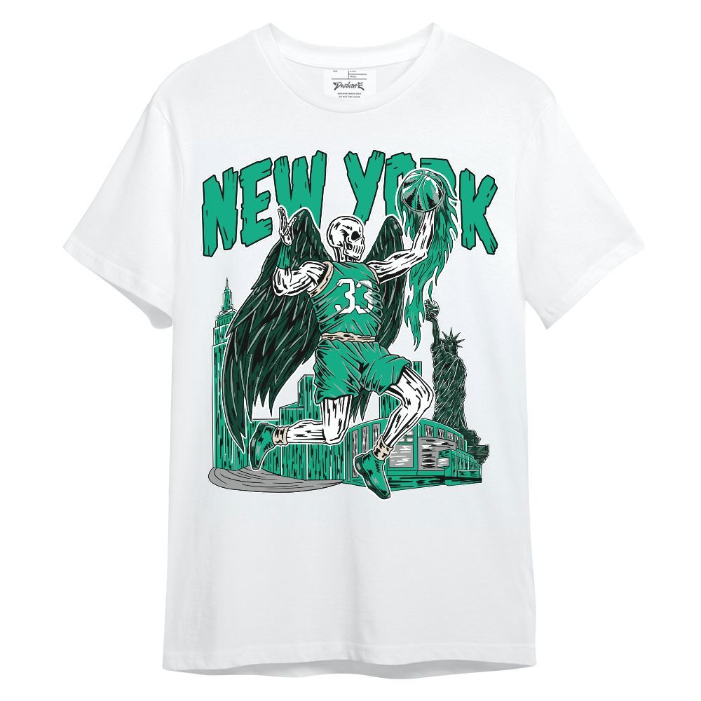 Shirt To Match Oxidized Green 4s - Ewing Era Skeleton Unisex Shirt