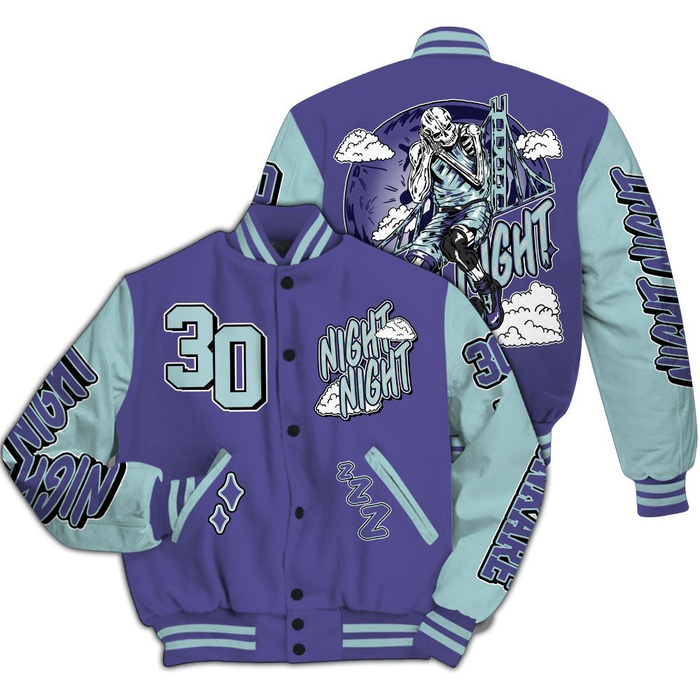 Varsity Jacket To Match Air Ship PE Hornets - Seeya Skeleton All Over Print