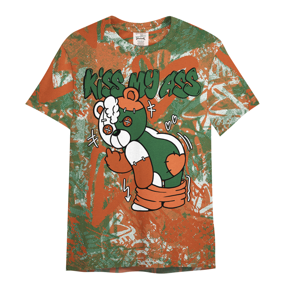 Shirt To Match Low Miami 5s - Kiss My Hugz Heart Grunge Graphics Shirt Unisex