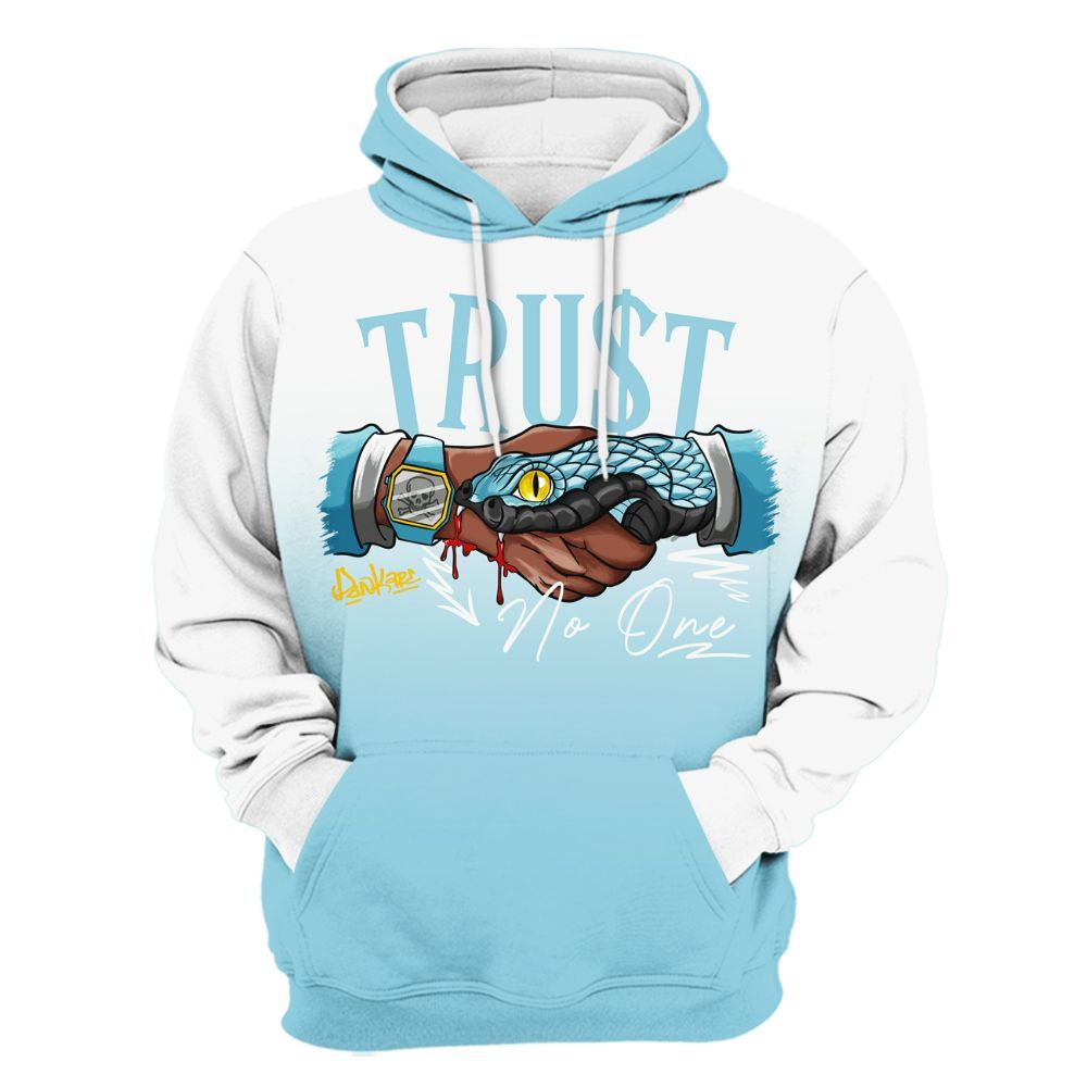 Hoodie To Match Dunk High Homer Simpson - Snake Trust No One Drip All Over Print