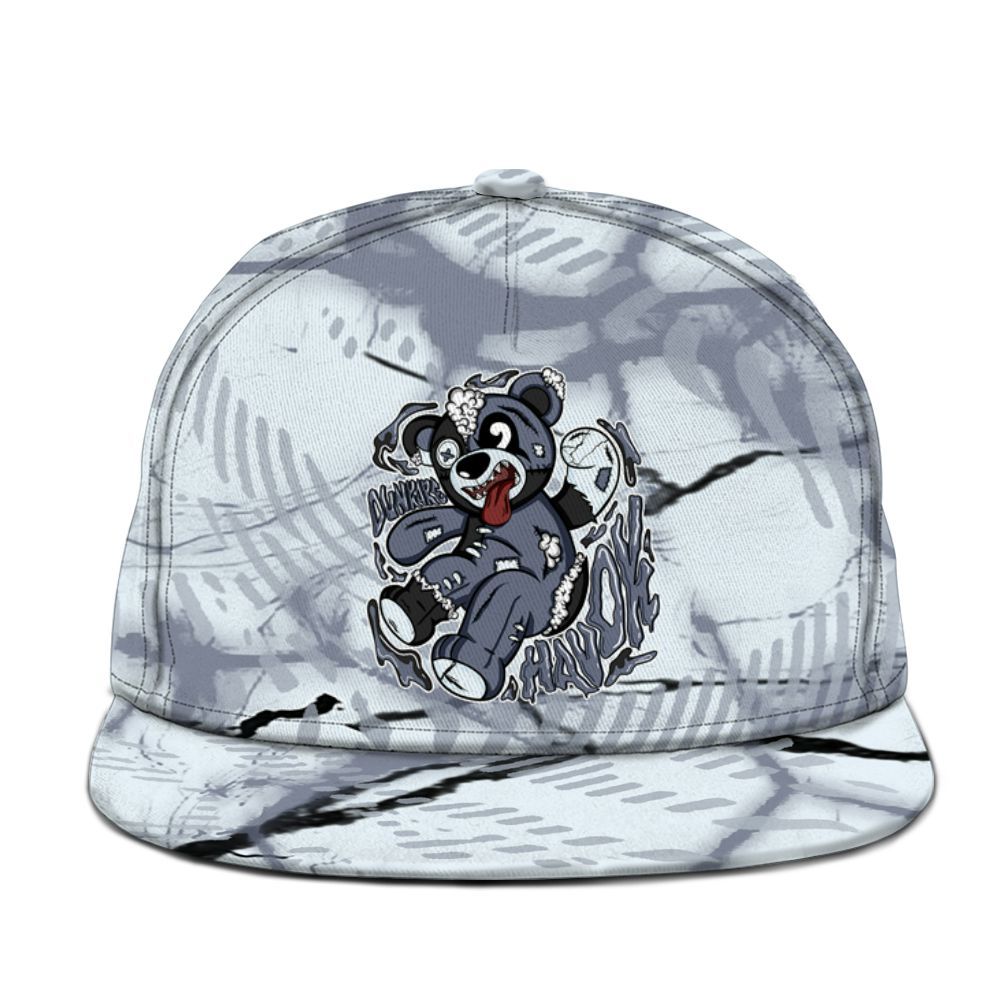Snapback To Match Air Foamposite Jin Kazama - Havok Bear Graphic
