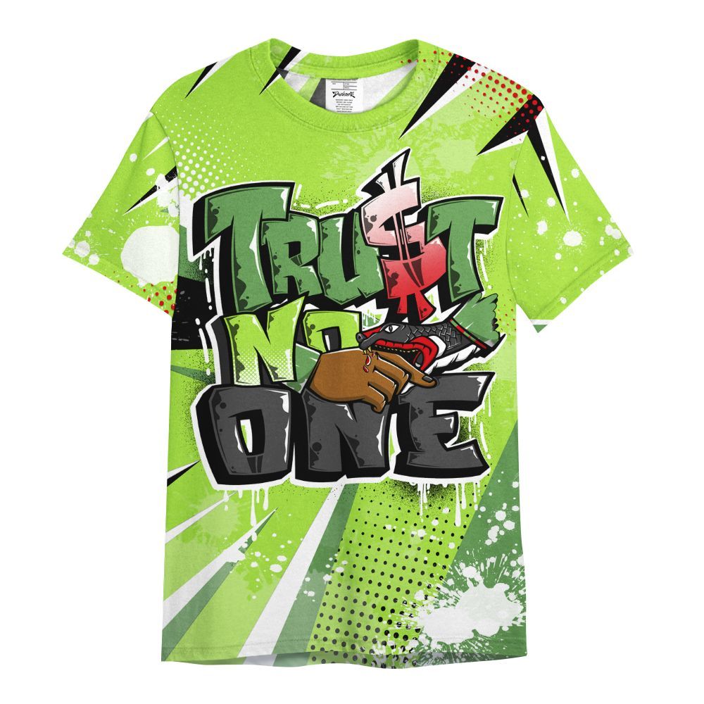 Shirt To Match Kobe 6 SE Grinch - Poly Trust No One Dripping All Over Print