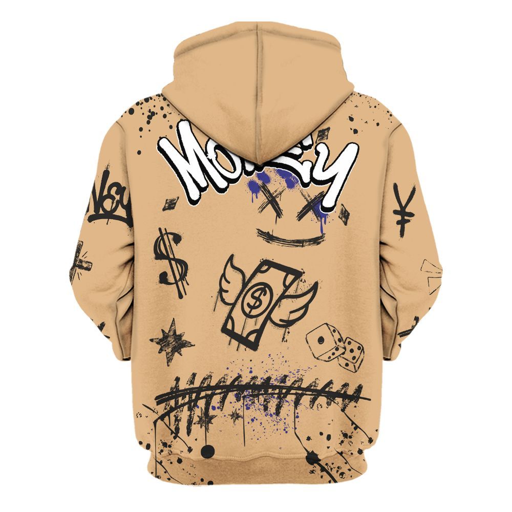 Hoodie To Match SE Afrobeats 7s - Everybody Paid In Full Crayon All Over Print