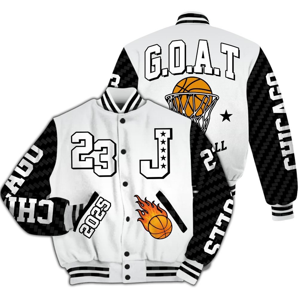 Varsity Jacket To Match Kobe 9 Elite Protro Halo - Chicago 23 Basketball All Over Print