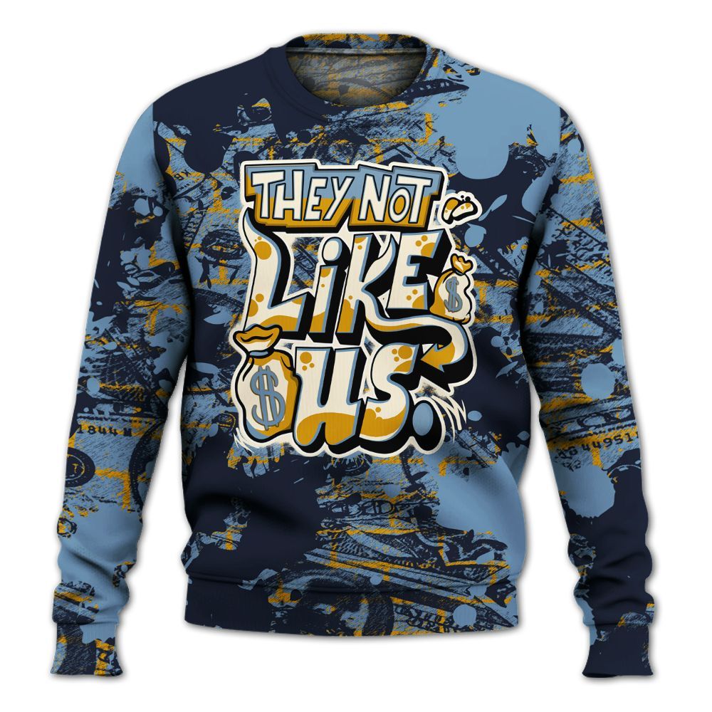Sweatshirt To Match High OG First In Flight 1s - Dislike Us Graphic Street Art All Over Print