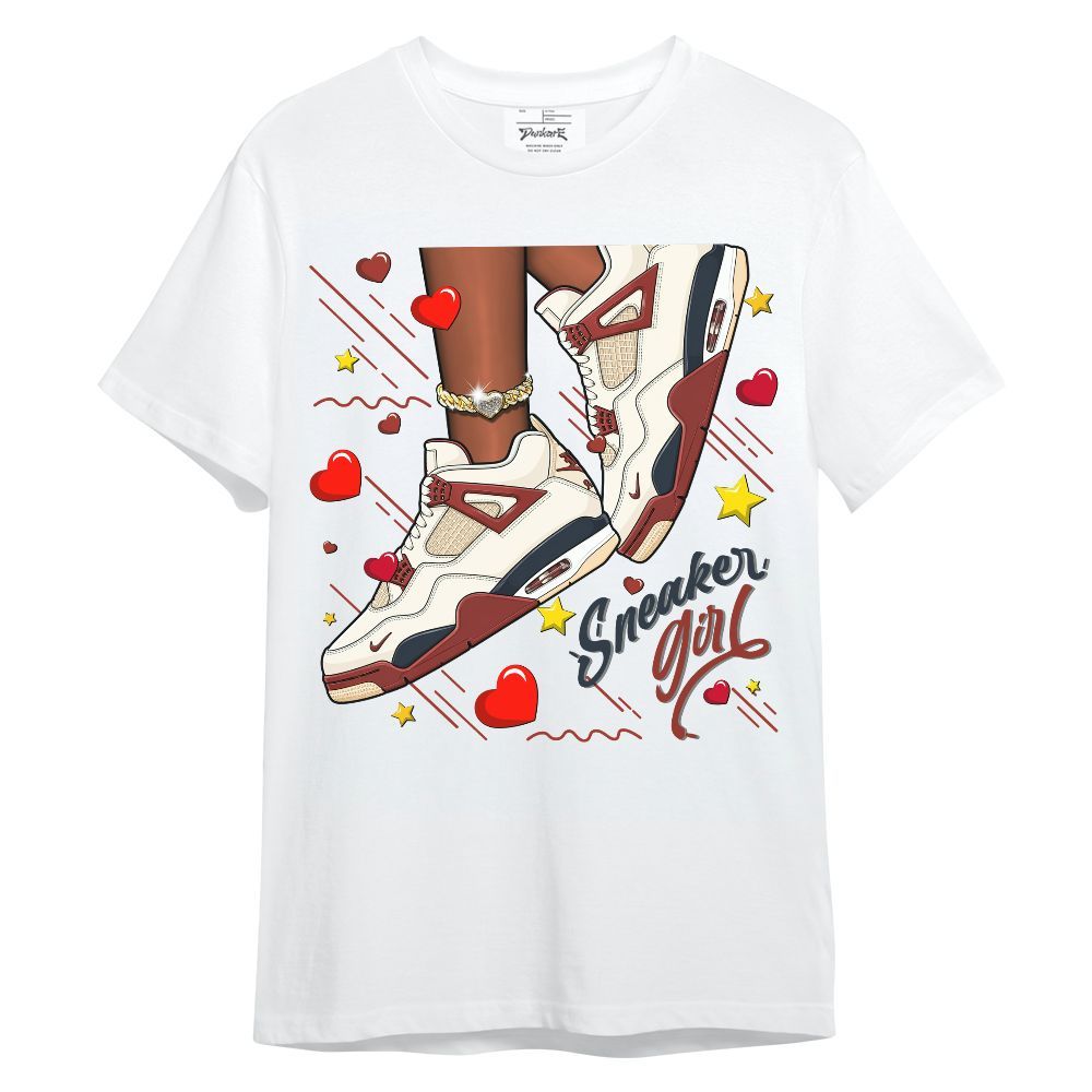 Shirt To Match Brick After Brick 4s - SNEAKER Girl Heart Flying Graphic