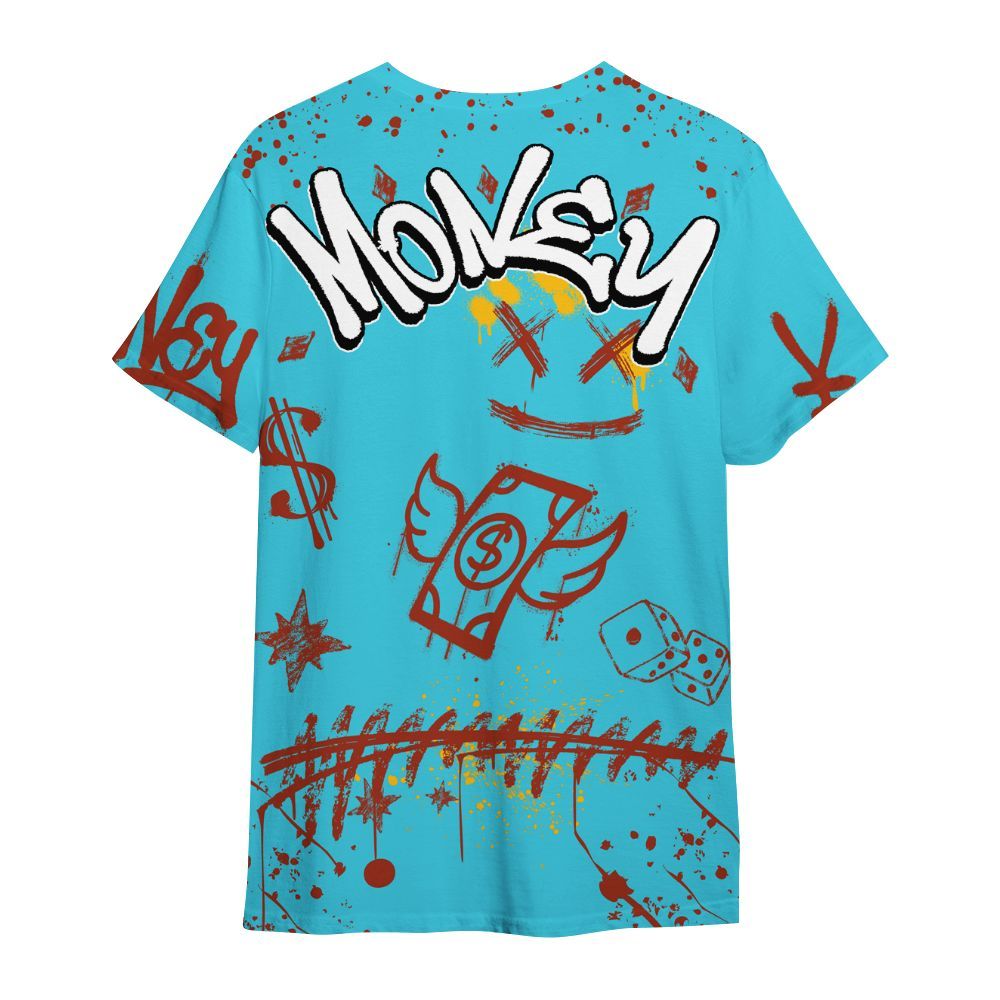 Shirt To Match SB Dunk Di'Orr Greenwood - Everybody Paid In Full Crayon All Over Print