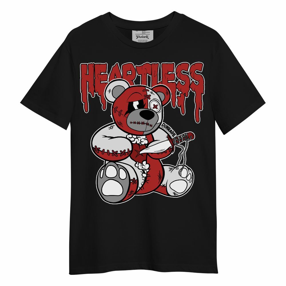 Shirt To Match Bred Reimagined 4s - Heartless Bear Unisex Shirt