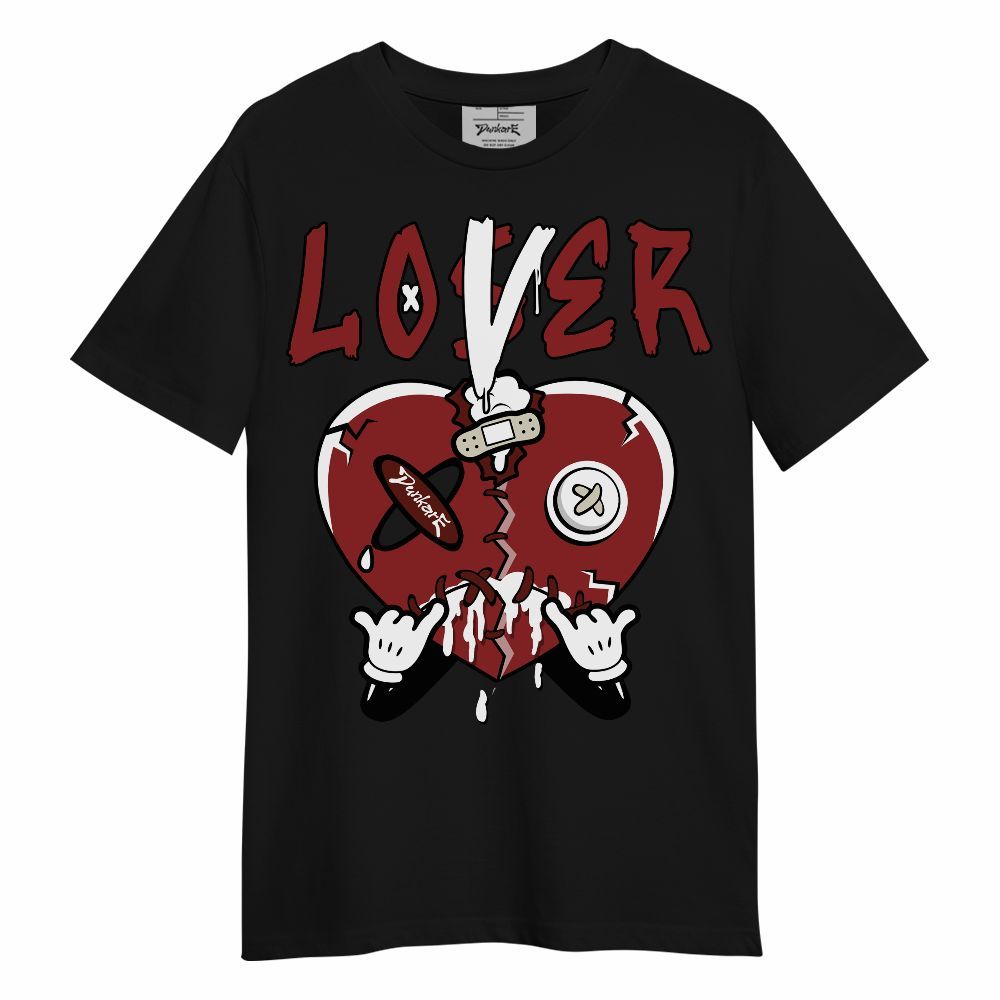 Shirt To Match High 85 Bred 1s - Loser Lover Drip Unisex Shirt