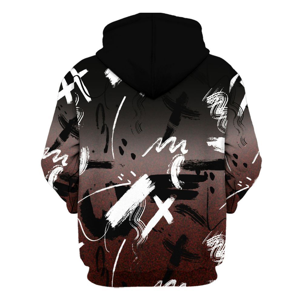 Hoodie To Match Air Force 1 Low Halloween Skull 2024 - Money Hustle Grind Pray All Over Print