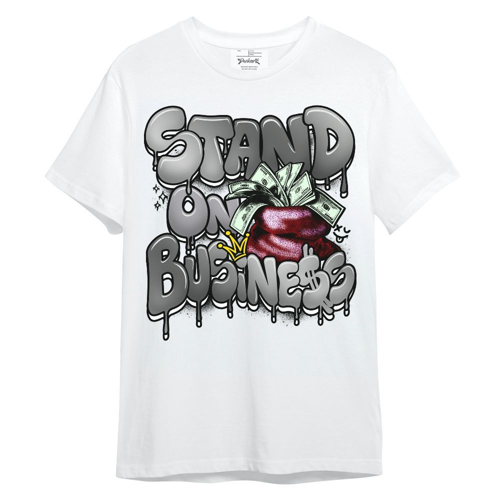 Shirt To Match Metallic Silver 14s - Stand Business Unisex Shirt