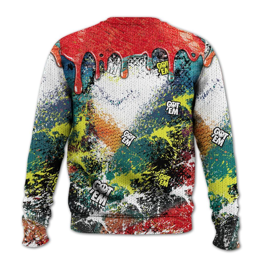 Knitted Sweater To Match Kobe 8 What The - Dripping 23 Drip