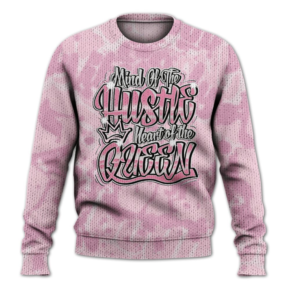 Knitted Sweater To Match Orchid 4s - Hustles Heart Queens Street