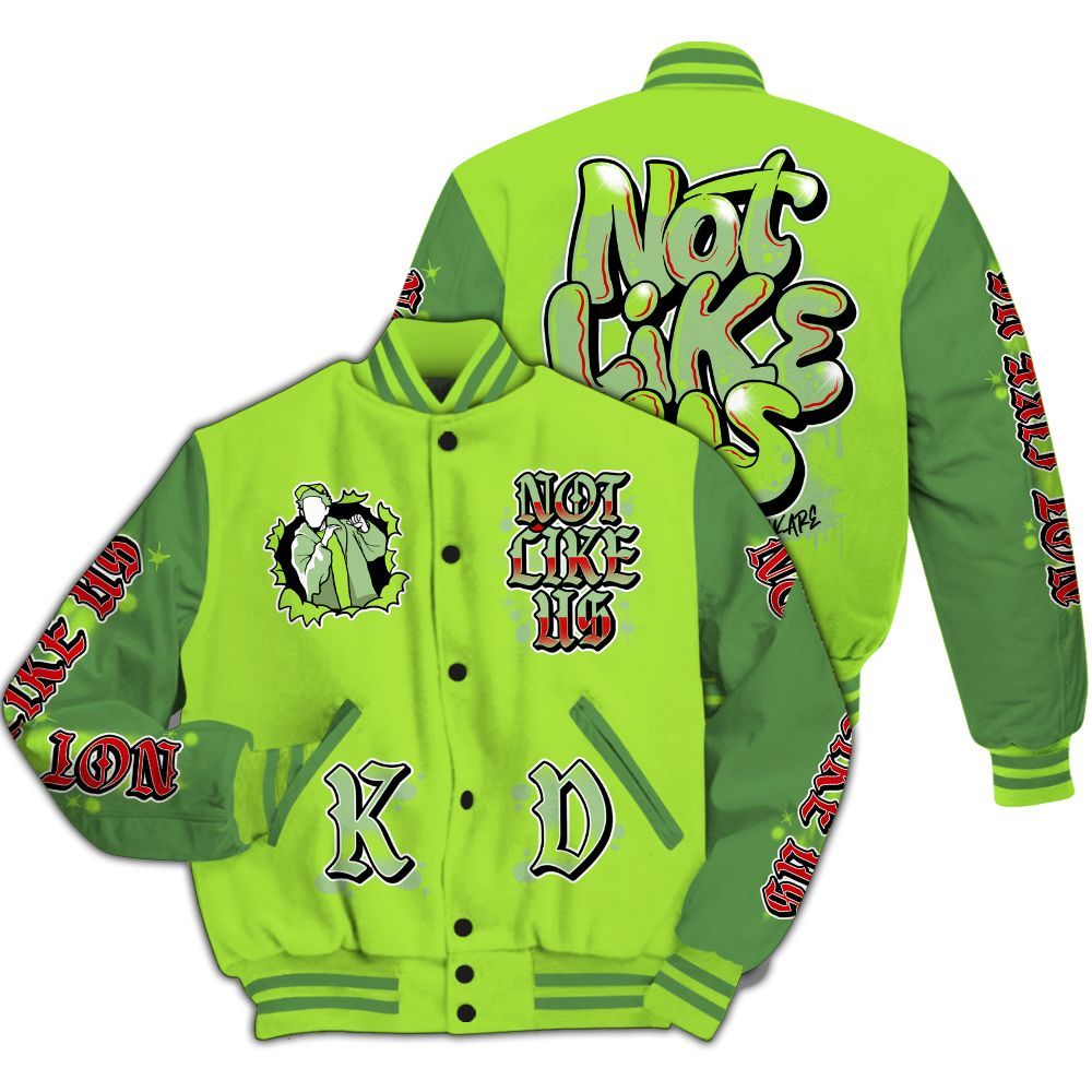 Varsity Jacket To Match Kobe 6 SE Grinch - None Like Us Graphic All Over Print