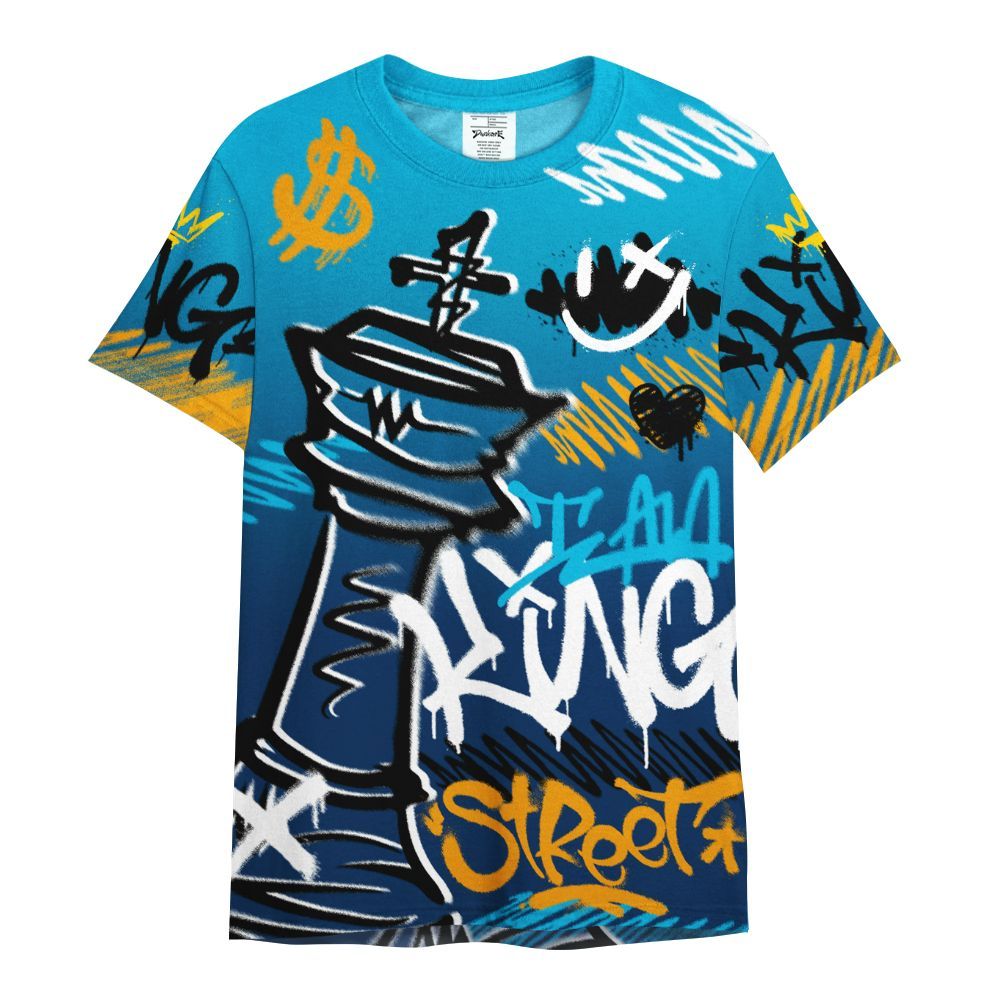 Shirt To Match Dunk Low GS Electric Algae - Street King Chess Streetwear All Over Print