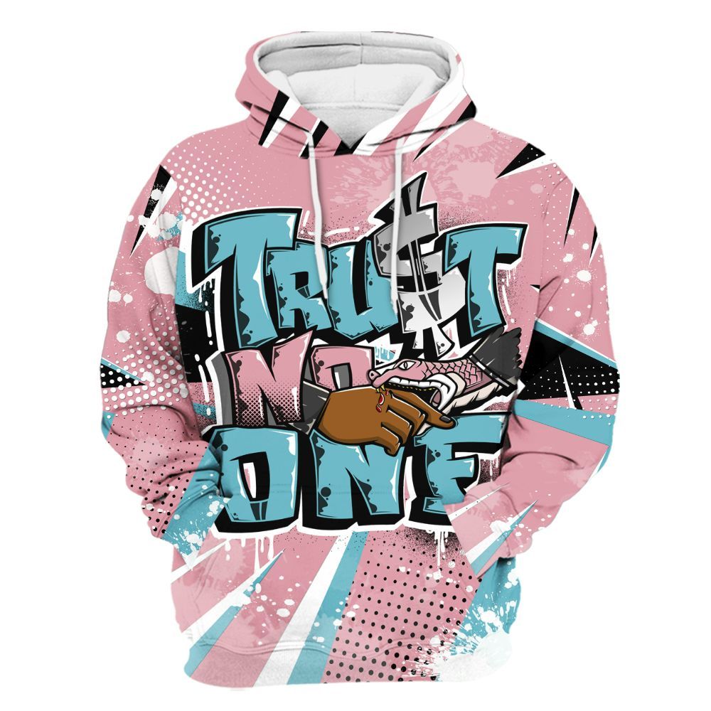 Hoodie To Match Doernbecher 6s - Poly Trust No One Dripping All Over Print