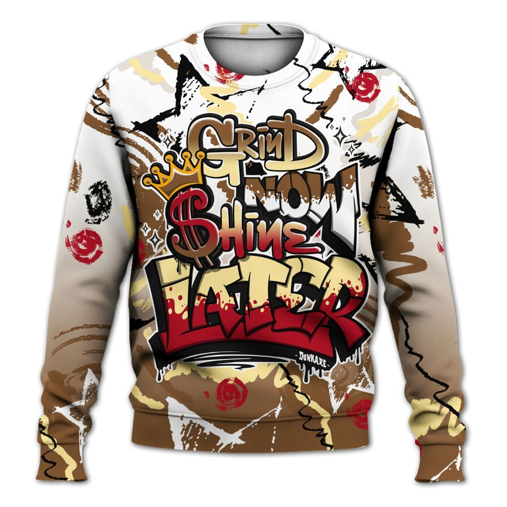 Sweatshirt To Match Air Max 90 Escape - Grind Shine Later Drip All Over Print