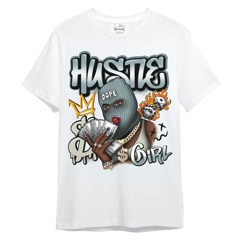 Shirt To Match AMM Low 17s - Money Hustles Girl Streetwear Unisex Shirt