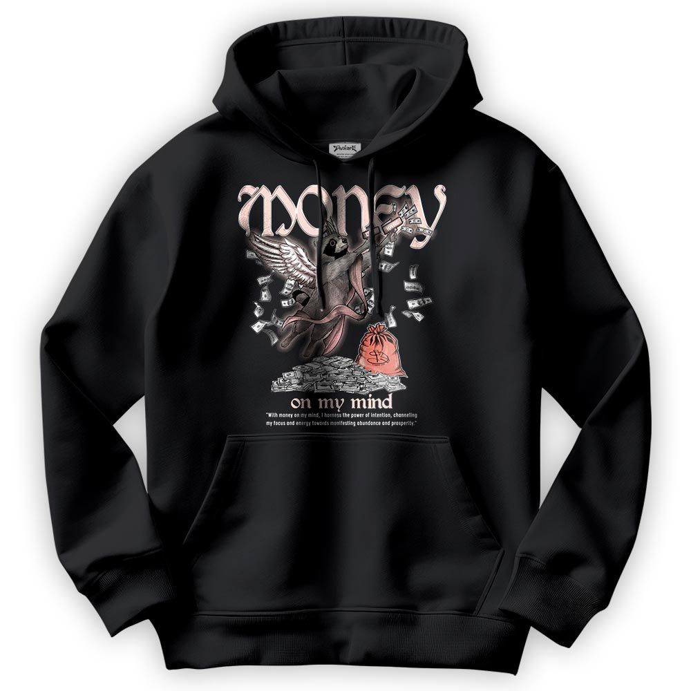 Sweatshirt To Match Legend Pink 11s Hoodie - Money On My Mind Raccoon Hoodie Unisex
