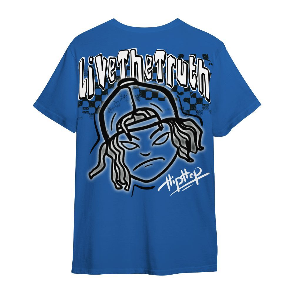 Shirt To Match Brave Blue 13s - Feel Life Street Style All Over Print