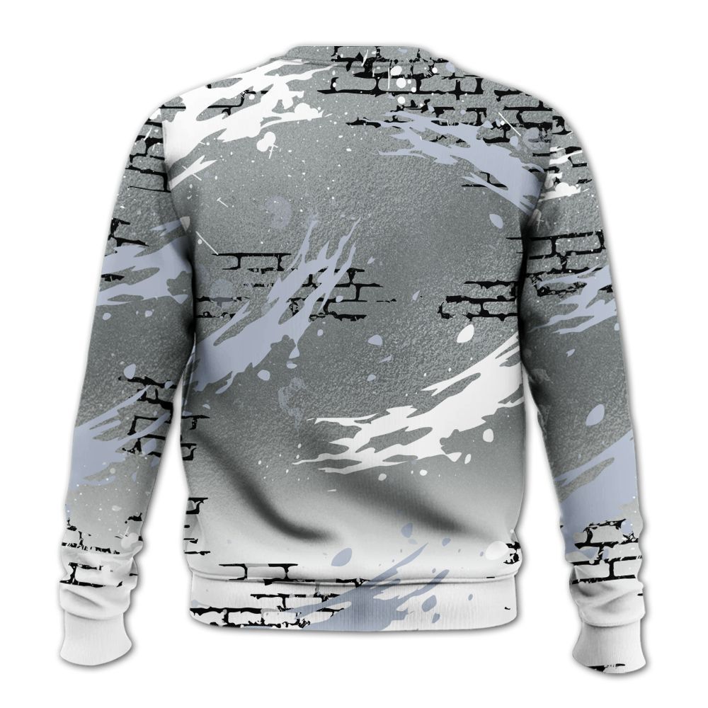 Sweatshirt To Match White Metallic 2026 5s - Values Of Loyalty Drip All Over Print