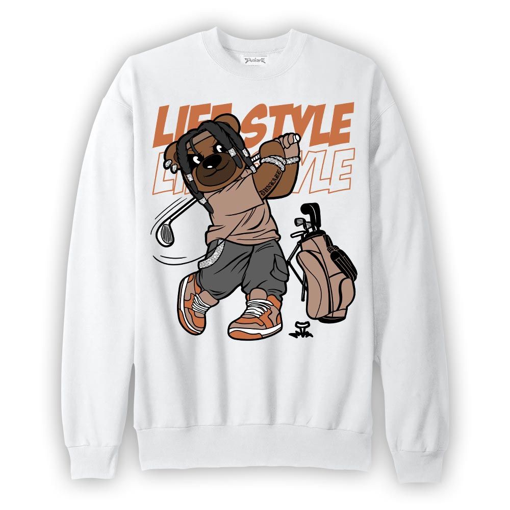 Sweatshirt To match OG Latte 1s Sweatshirt - Way Of Living Bear Graphic