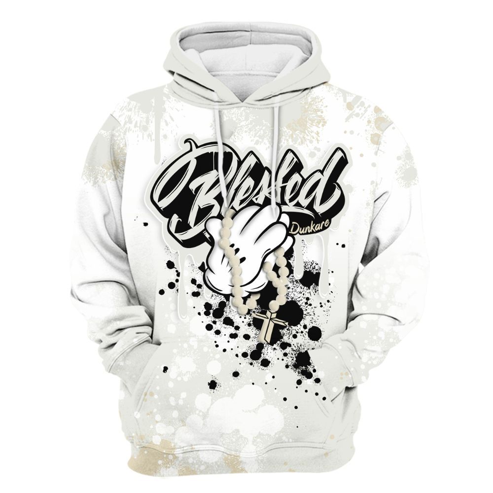 Hoodie To Match Grand Finale 11s Shirt, God Blessed Ink Drip All Over Print
