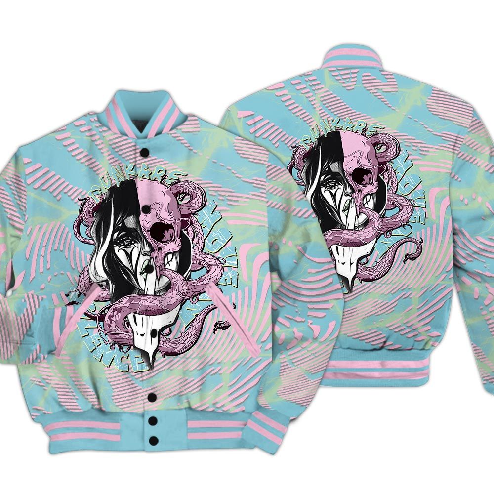 Varsity Jacket To Match SB Dunk Low Visty - Move In Silence Fume Varsity Jacket Unisex