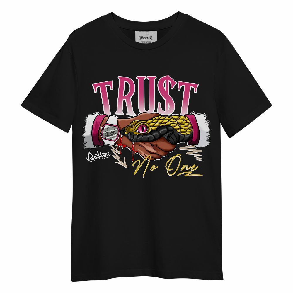 Shirt To Match Comic 4s - Snake Trust No One Graphic