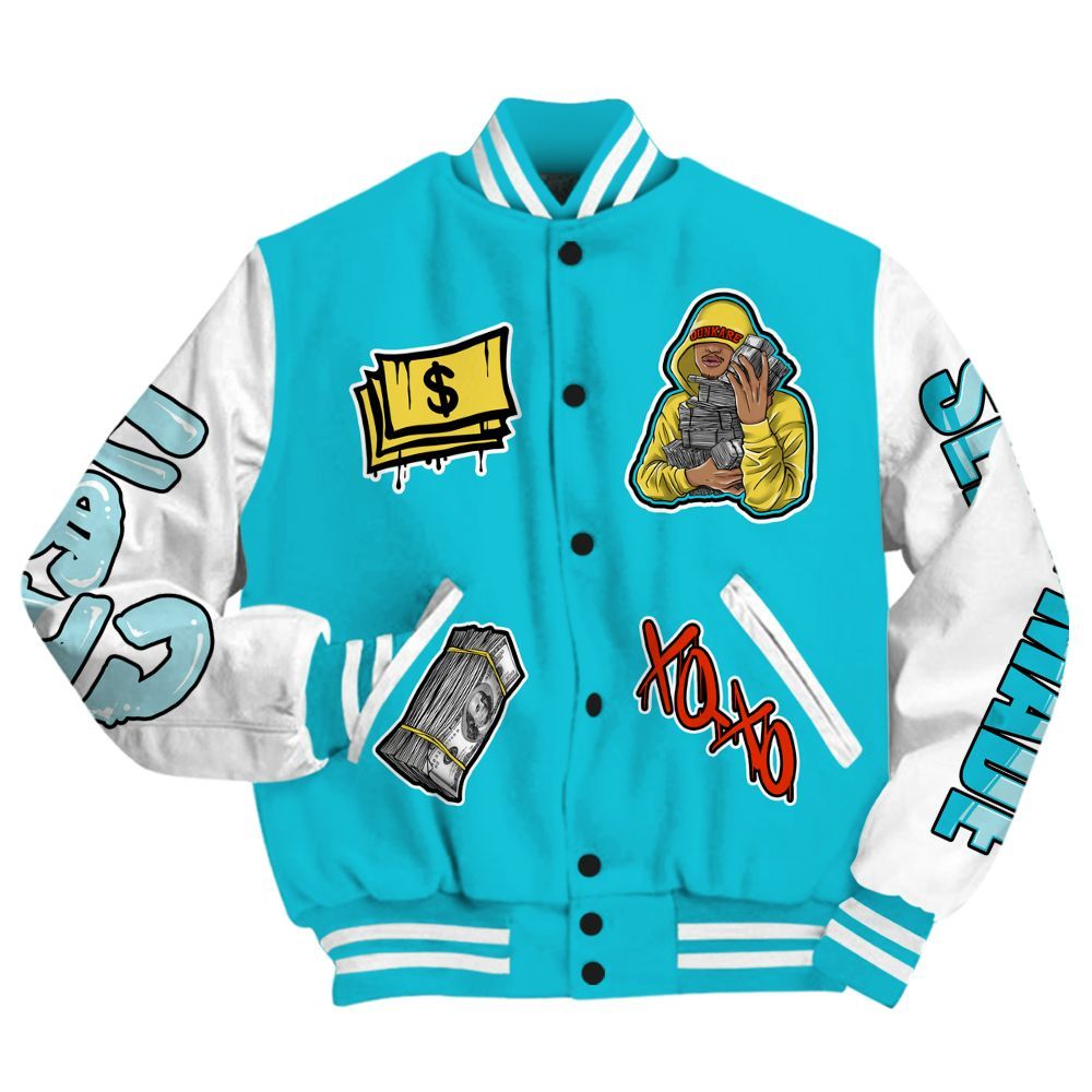 Varsity Jacket To Match Dunk Low KD 17 N7 - Selfmade Unique All Over Print