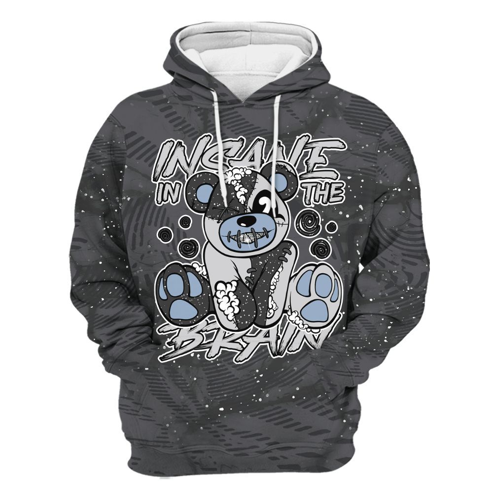 Hoodie To Match Reverse Oreo 6s - Insanes Bear Fume All Over Print