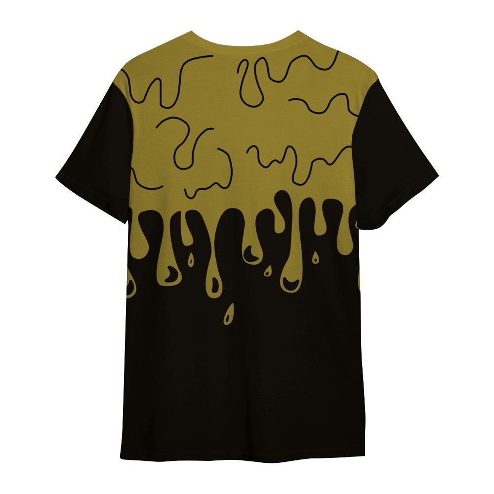 Shirt To Match Air Flightposite Metallic Gold - Snake Trust No One Drip All Over Print