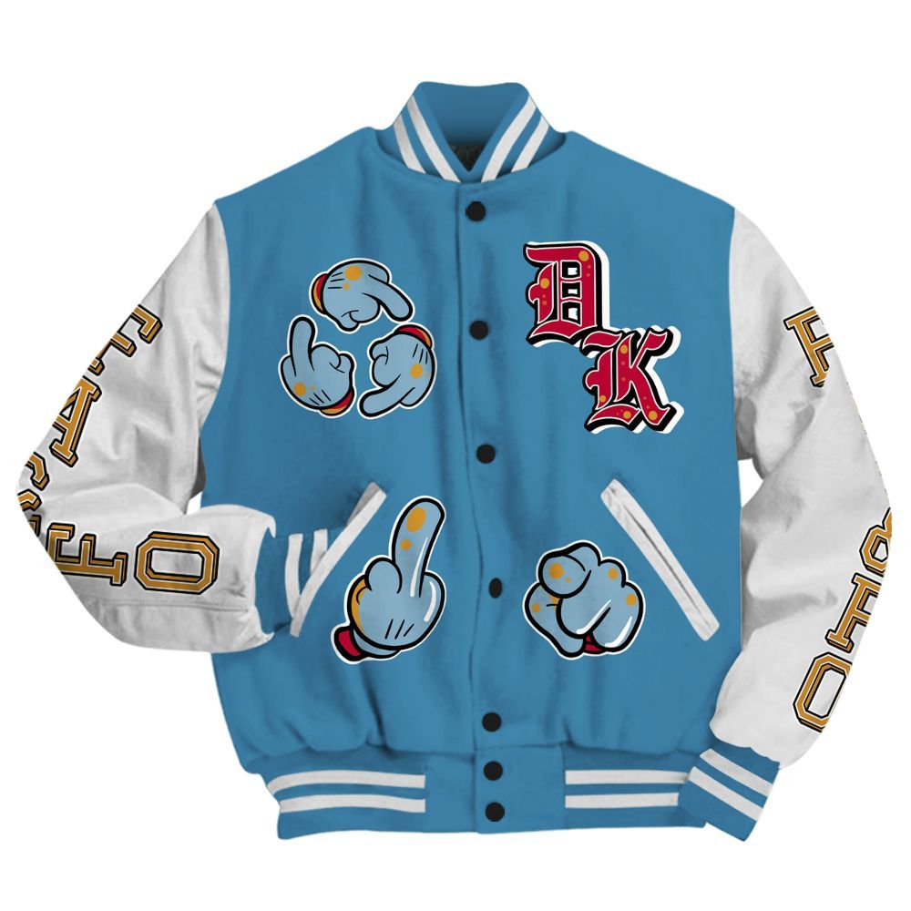 Varsity Jacket To Match GS Messy Room 4s - F Around Find Out Graphic All Over Print