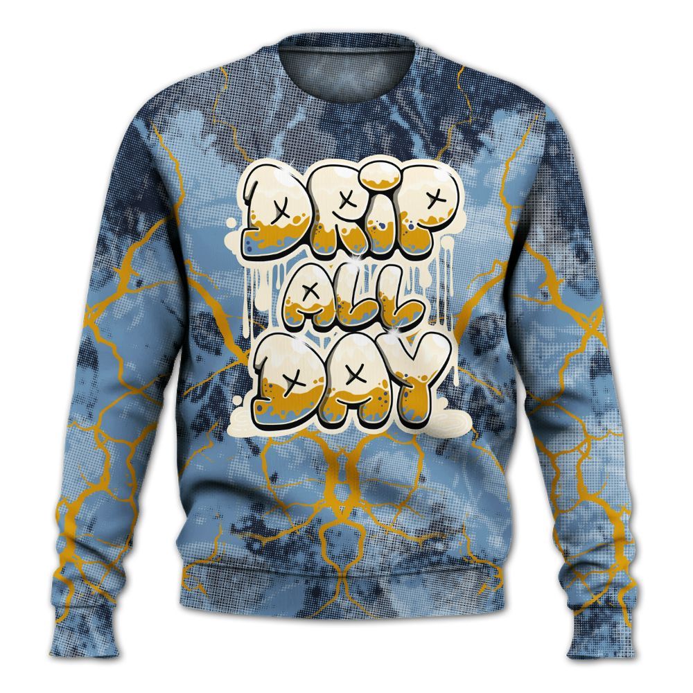 Sweatshirt To Match High OG First In Flight 1s - DRIPPIN Days Graphic Halloween All Over Print
