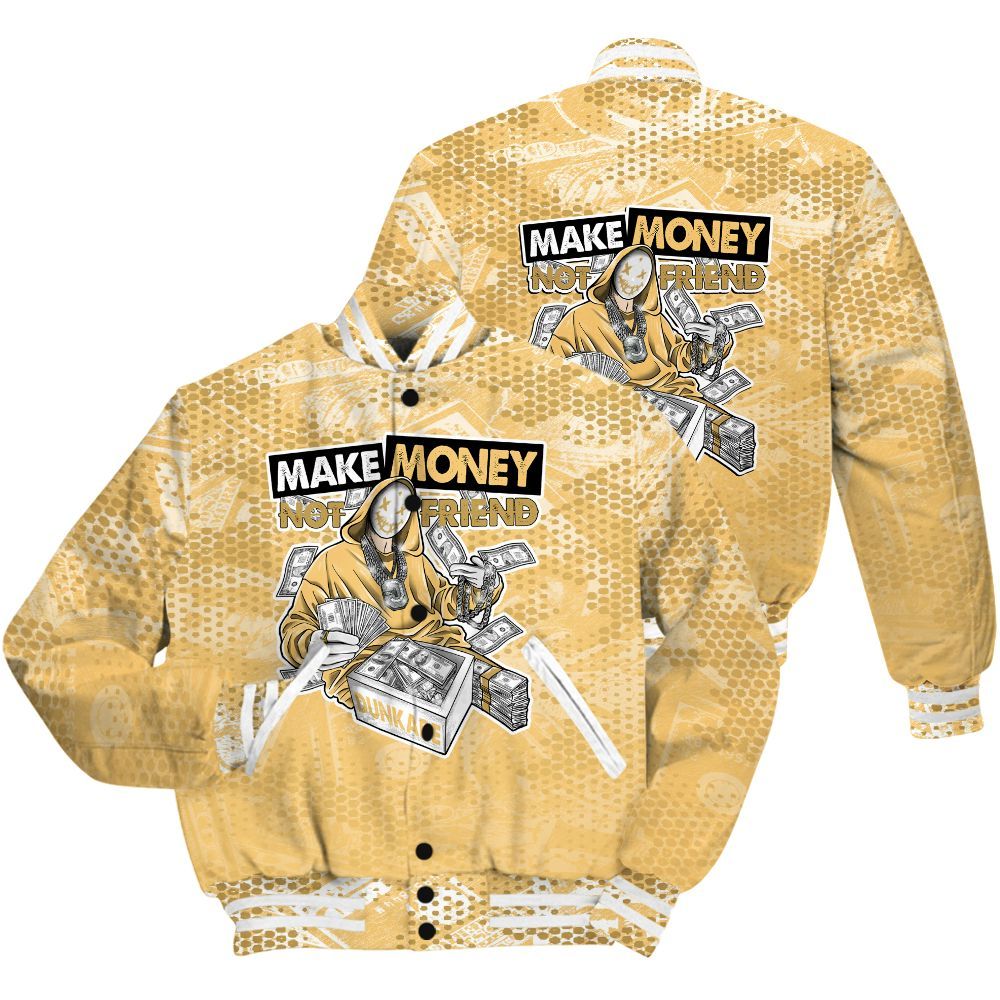 Varsity Jacket To Match Pearl 6s Shirt - Make Moneys Unique All Over Print