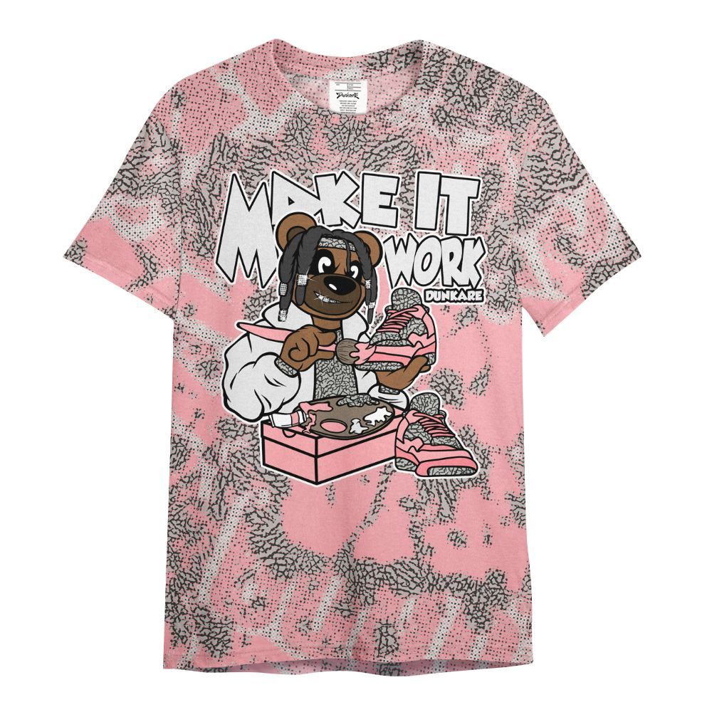 Shirt To Match Retro Wings 3s - Pull It Off Bear Street All Over Print