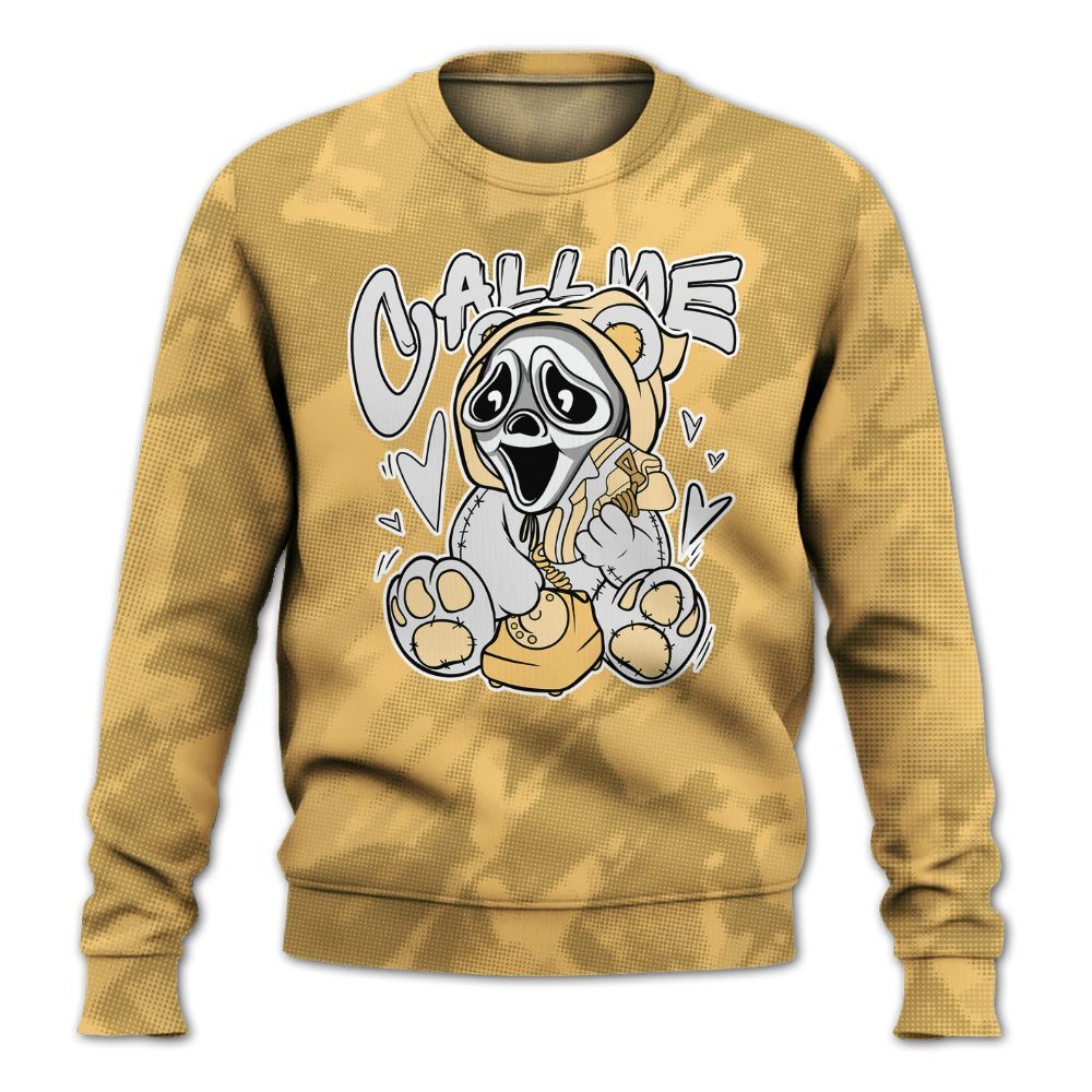 Sweatshirt To Match Craft Paris 6s - Call Me Bear Abstract Halftone All Over Print