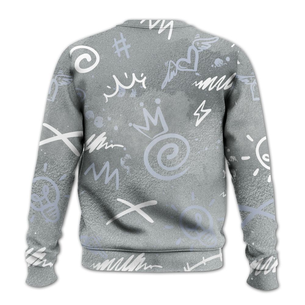 Sweatshirt To Match White Metallic 2026 5s - Drip Been Di2ferent All Over Print