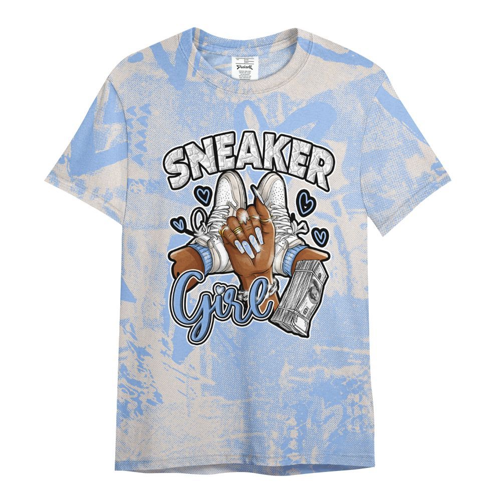 Shirt To Match Air Max 1 Royal Pulse - Sneakerz Girlz Heart Grunge All Over Print