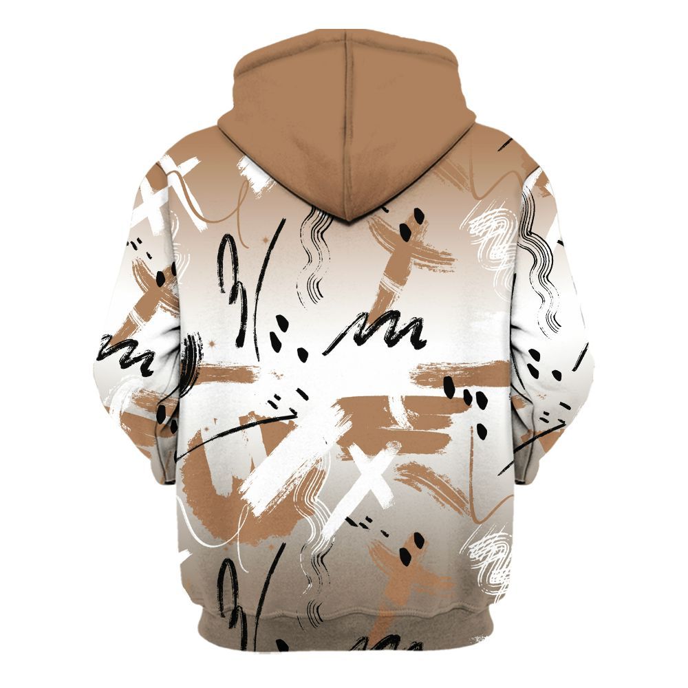 Hoodie To Match Air Max Rocky Distressed - Money Hustle Grind Pray All Over Print