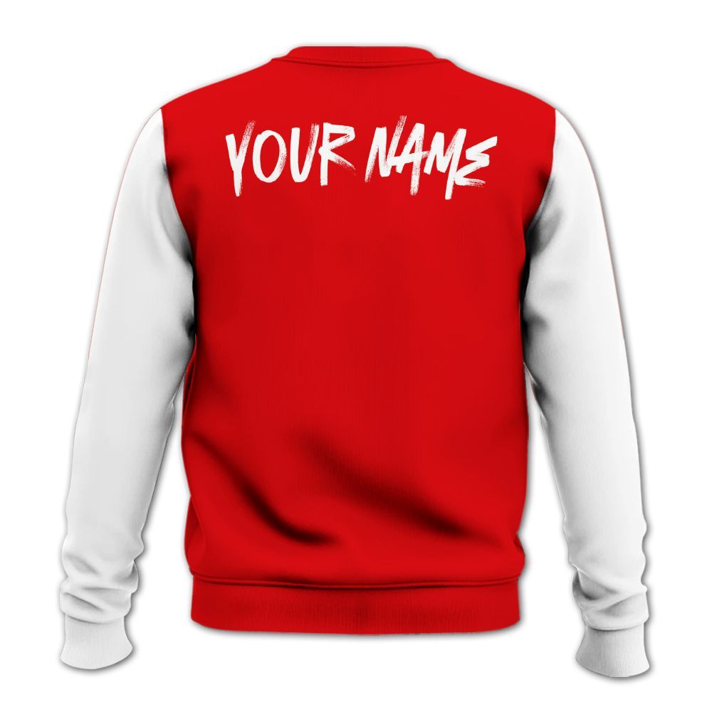 Sweatshirt To Match Low OG Howard Bison 1s - Custom Name Bad Girl HAHA All Over Print