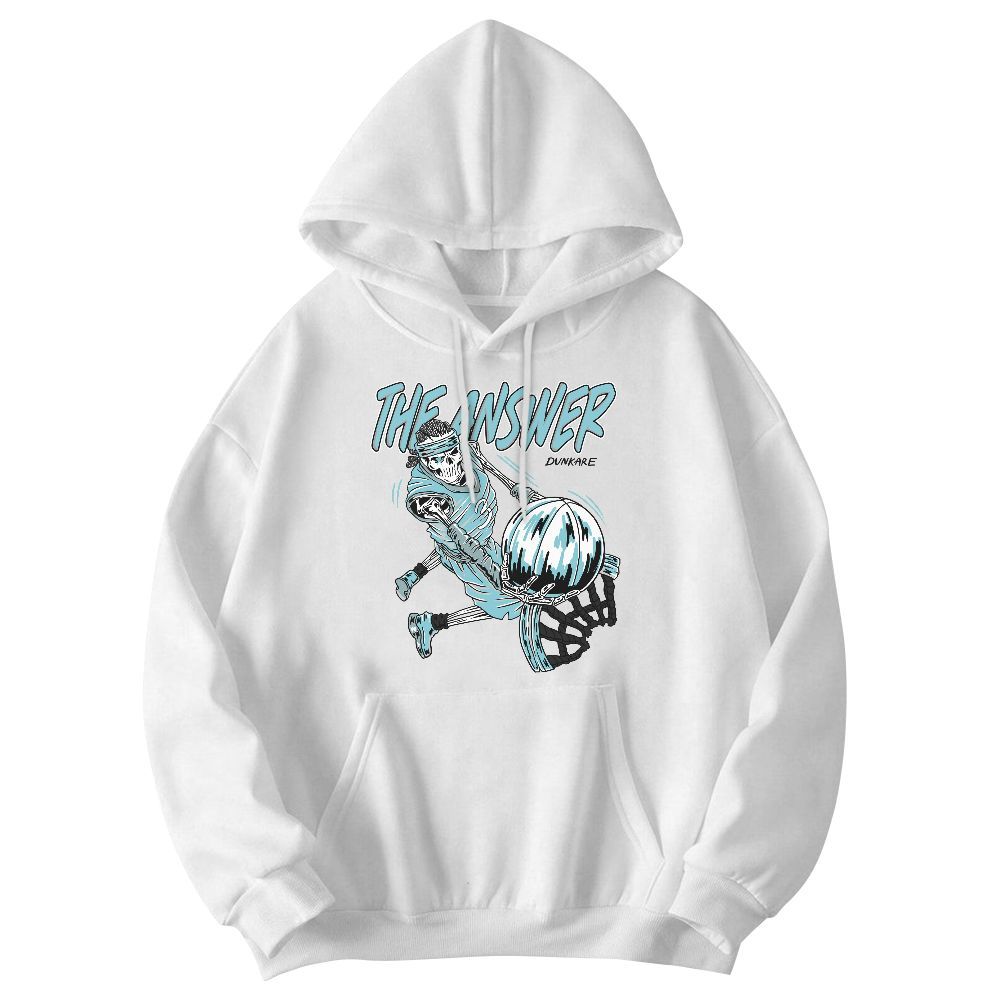Sweatshirt To Match Low Legend Blue 11s - The Answer Skeleton Graphic