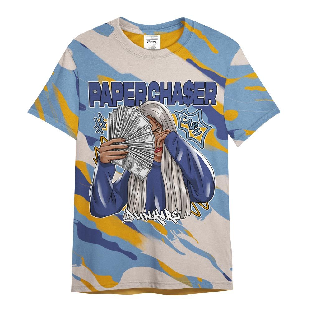 Shirt To Match High OG First In Flight 1s - PaperChase Unique Colored Graphic Shirt Unisex