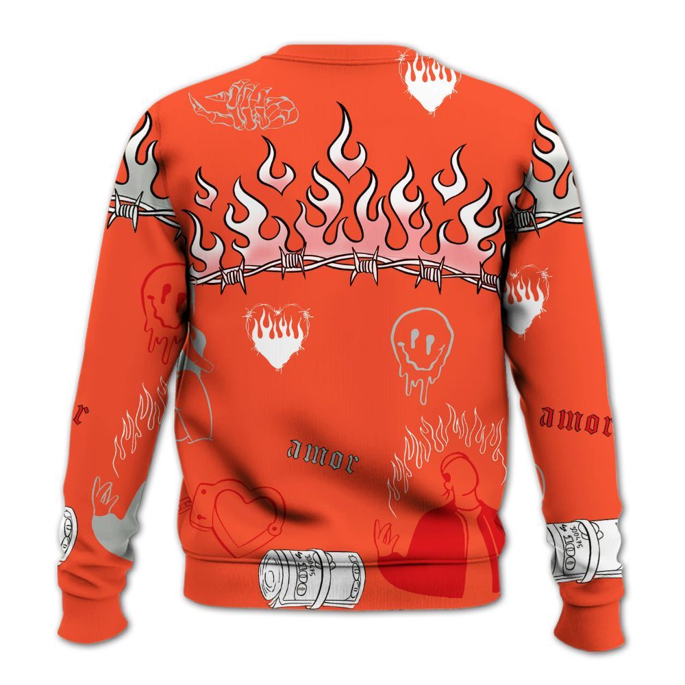 Sweatshirt To Match Air Max 1 86 Cosmic Clay - Snake Trust No One All Over Print