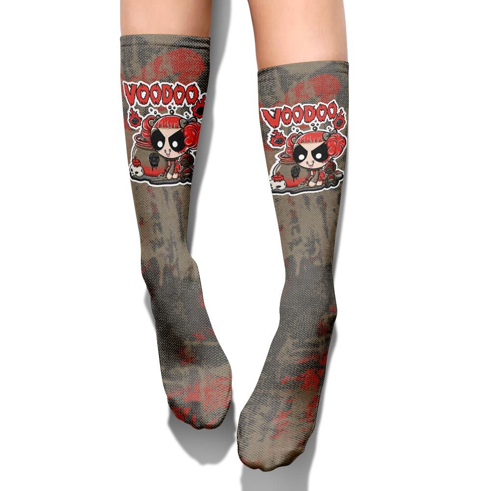 Sock To Match Olive 9s - Voodooz