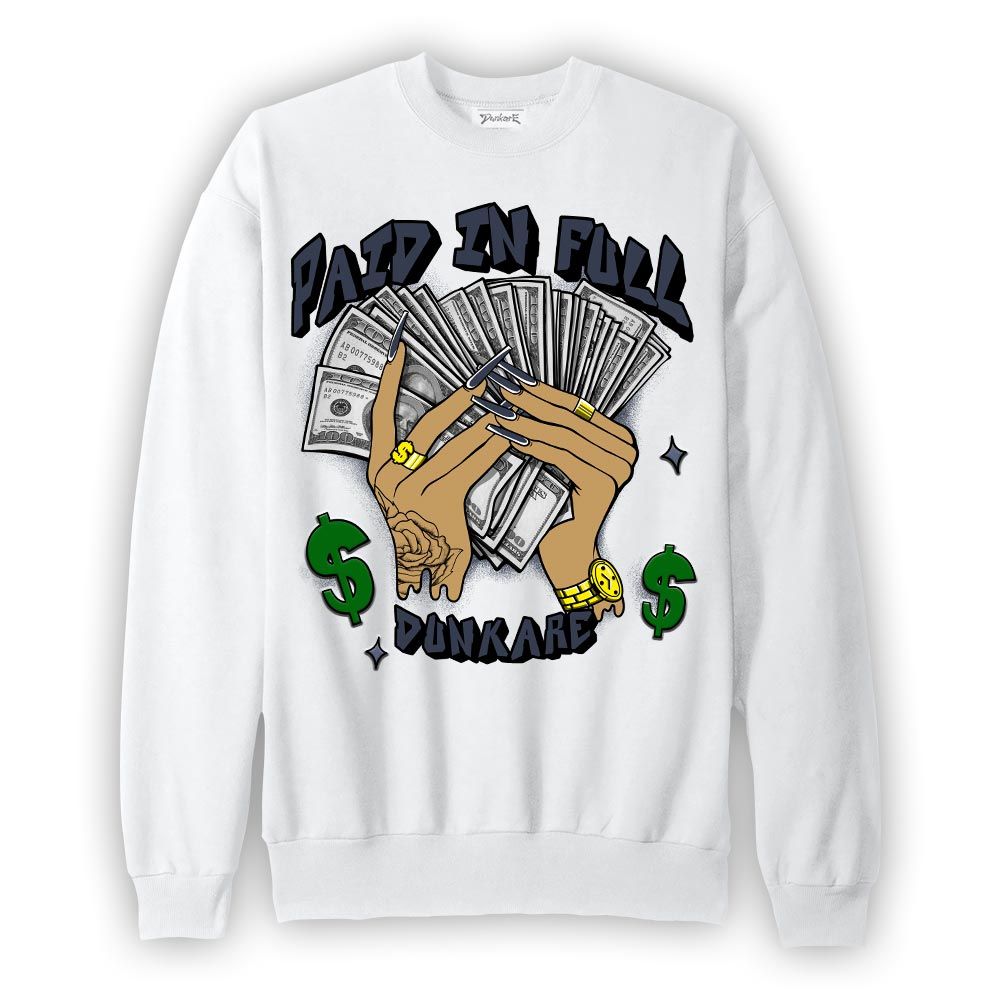 Sweatshirt To match Midnight Navy 13s Sweatshirt - Paid In Full Unique Graphic