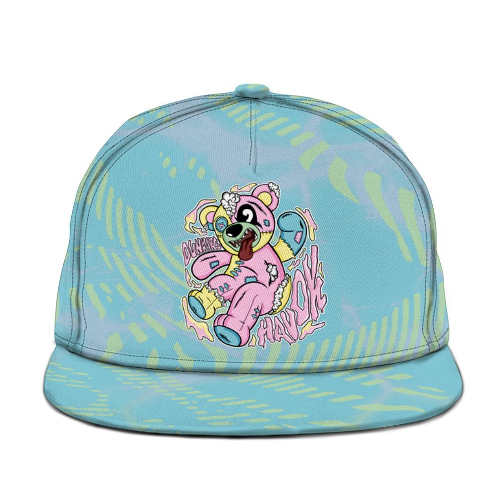 Snapback To Match SB Dunk Low Visty - Havok Bear Graphic