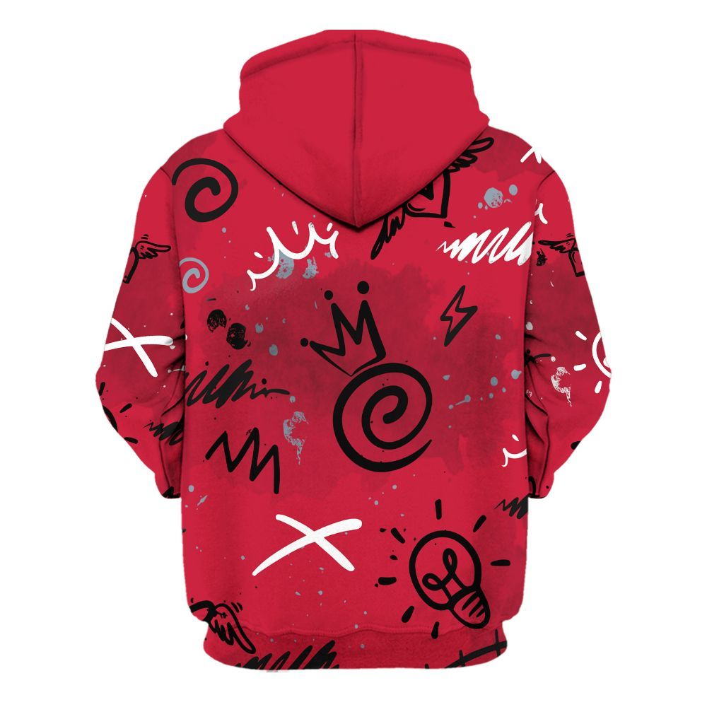 Hoodie To Match Retro Infrared Salesman 6s - Drip Been Di2ferent All Over Print