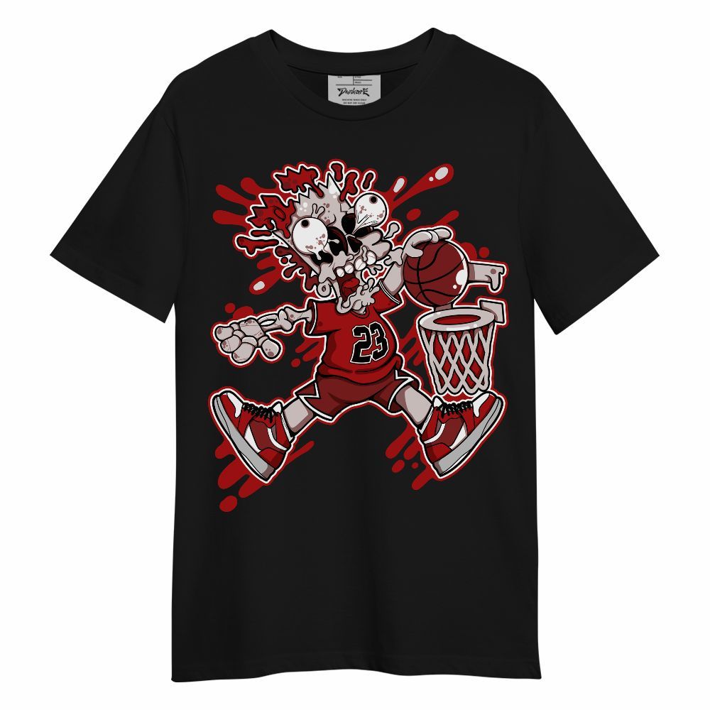 Shirt To Match Red Taxi 12s - 85's Dunks Graphic Unisex Shirt